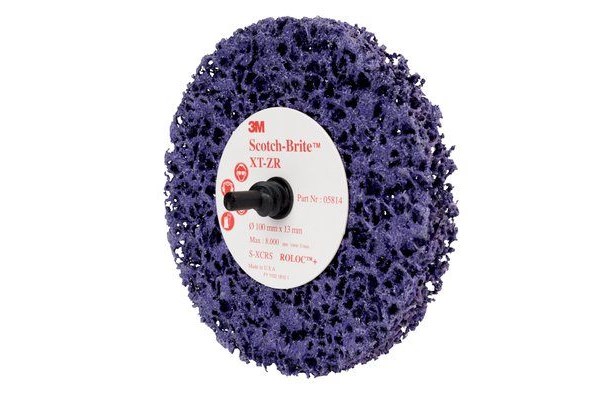 Clean & Strip XT Purple Discs Roloc+ 05814