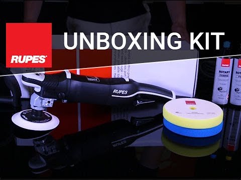 Auspacken von Rupes LH19E STN