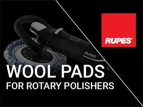 Rupes Wollpolierpads für den Rotary Polisher