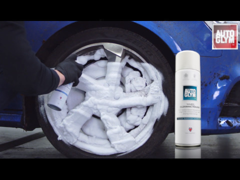 So verwenden Sie Autoglym Wheel Cleaning Mousse