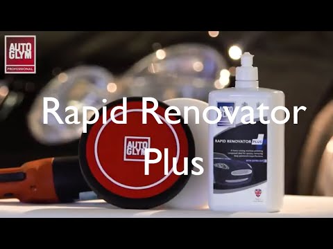 So verwenden Sie Autoglym Rapid Renovator Plus