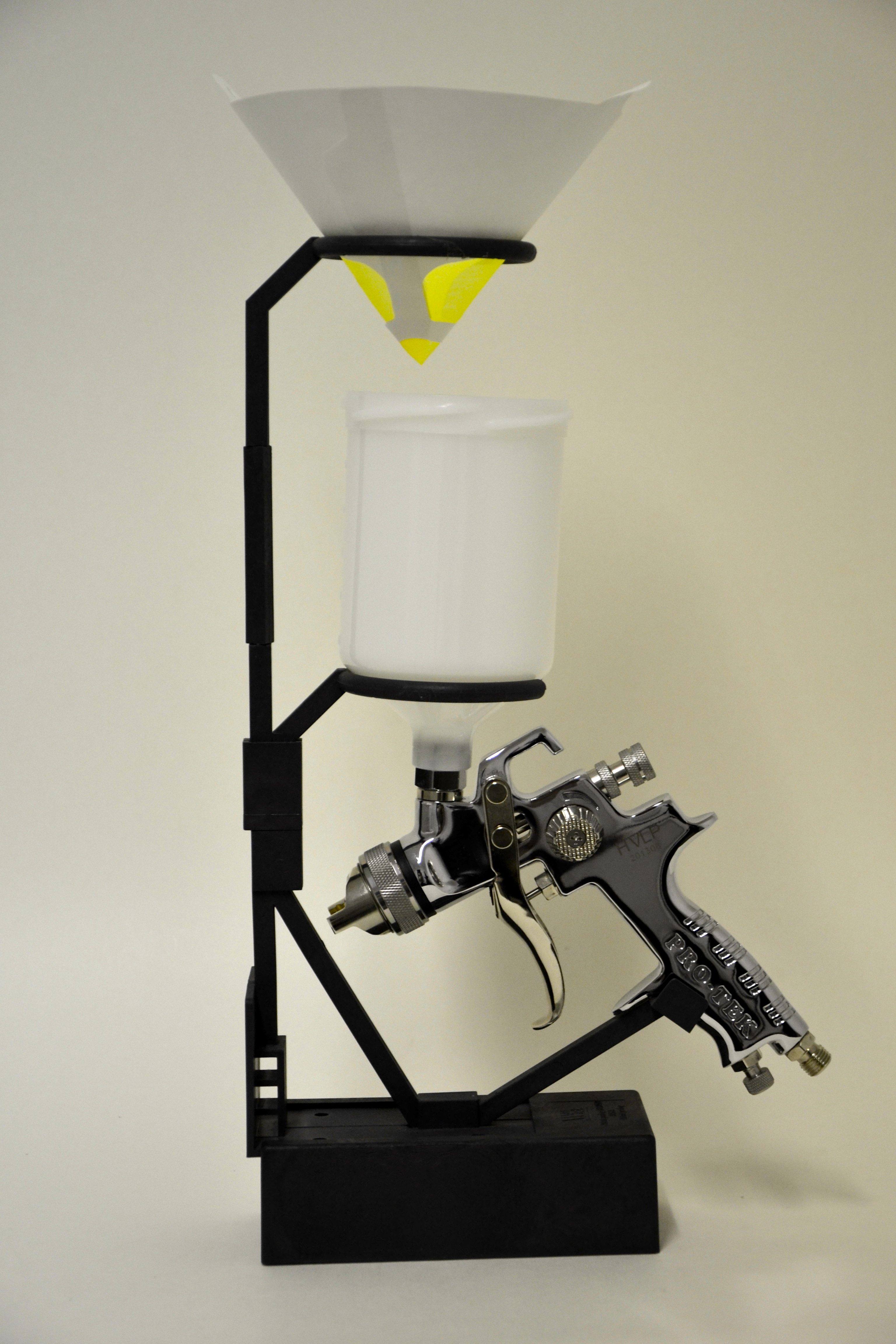 Spritzpistolenhalter für Überbecher und Sieb 27038