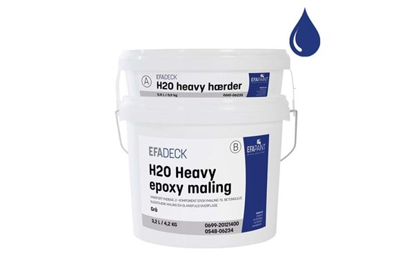 0699-8 Efadeck H2O Heavy grå