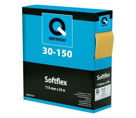 30-150 Softflex Schleifrolle Schaum 115 Mm X 25 M