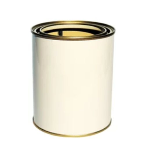 Weiße Blechdose 3,5 L