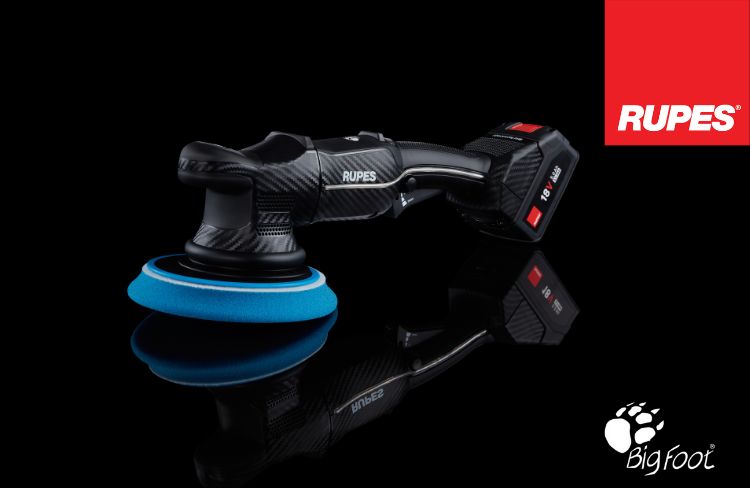 Rupes kündigt neue Bigfoot Ibrid Akku-Polierer an