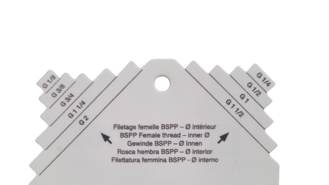 male thread udvendig gevind