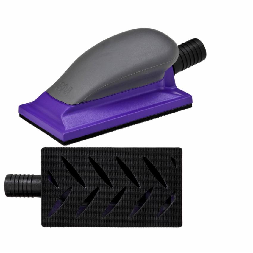 Hookit Purple+ Sanding Block 70 X 127 Mm